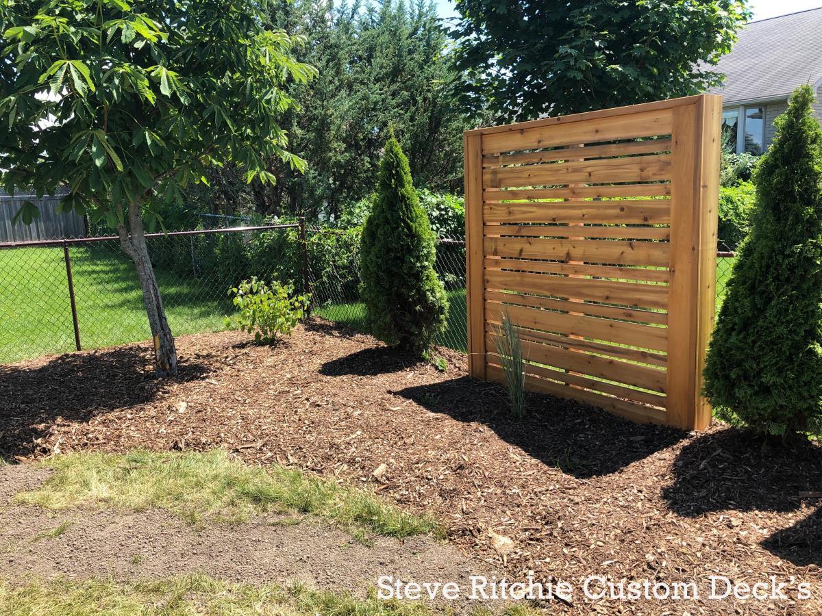 Fences & privacy project from the existing Ritchie Decks gallery