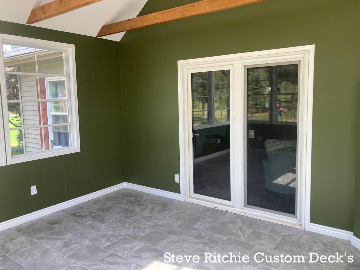 Additions & sunrooms project from the existing Ritchie Decks gallery